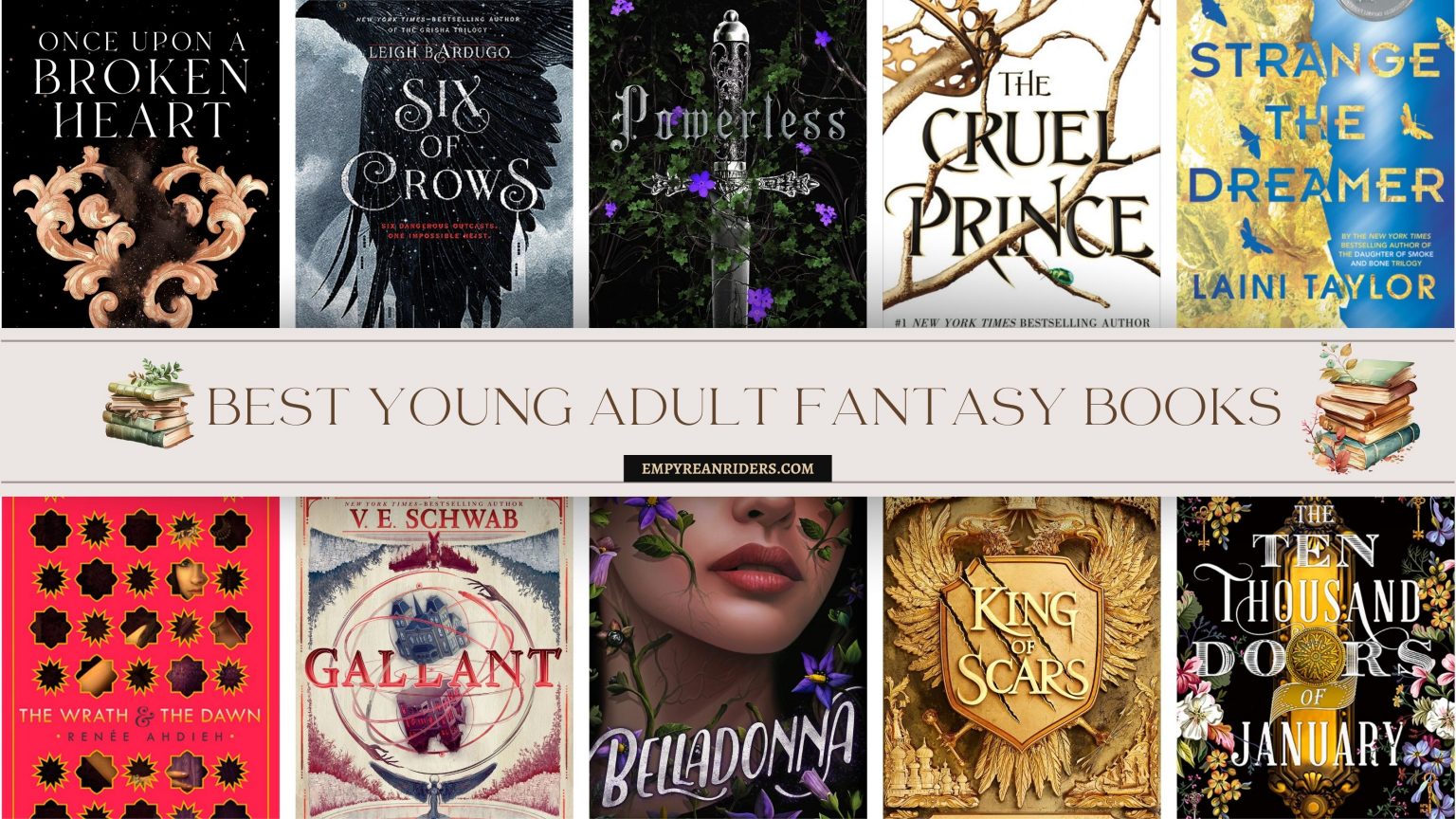 40 Best Adult Fantasy Books – Empyrean Riders